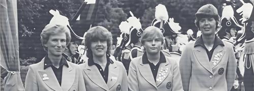 Barbro Montgomery, Hillewi Hagstrom, Liselotte Neumann, Liv Wollin